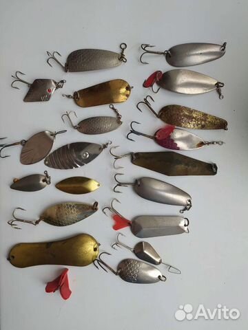 Набор блесен СССР 20 шт