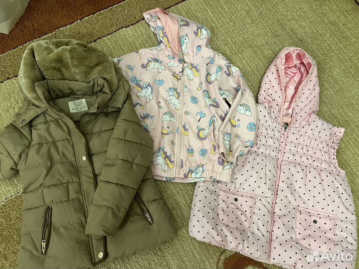 Продам детские вещи одним пакетом (110-116)