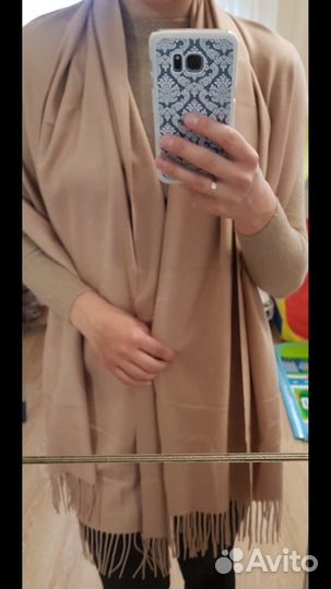 Шарф кашемировый. Новый