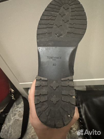 Сапоги осенние 39,5-40