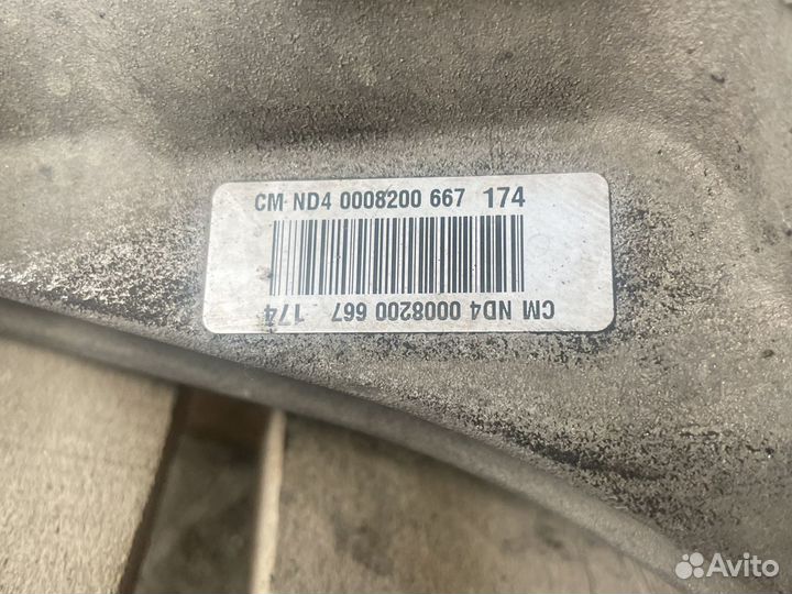 МКПП nd4 001 megan 3 1.9 dci f9qp872