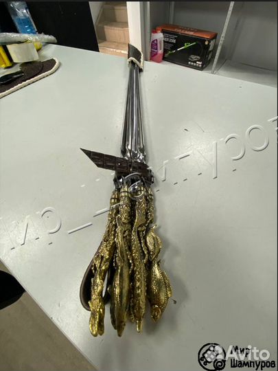 Шампура из нержавейки в мини чехле