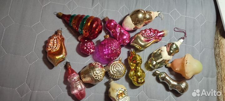 Елочные игрушки СССР