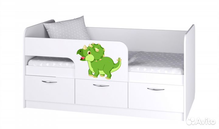 Детская кровать Дино