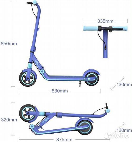 Самокат ninebot детский