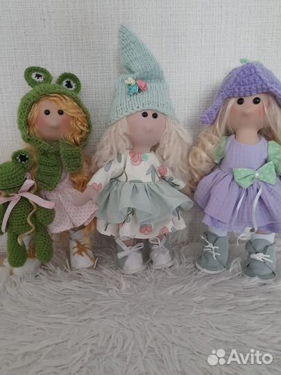 Интерьерная кукла тильда