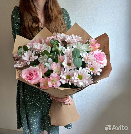 Сборный букет цветов