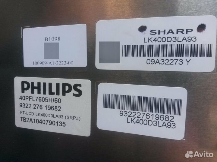 KDL-40W605B, LE32M3570/60 и т.п