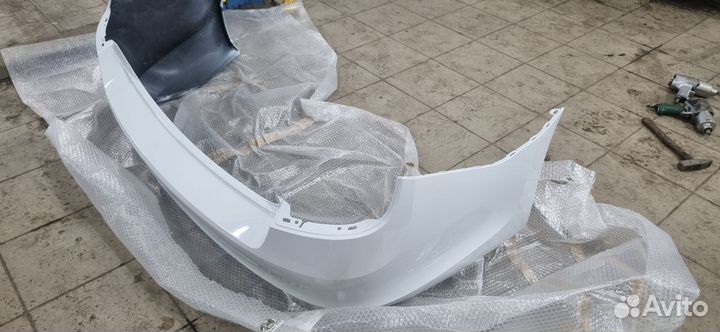 Задний бампер skoda rapid 2019