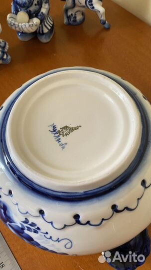 Суповница Гжель