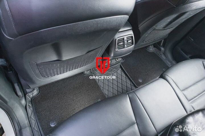 3D коврики из экокожи Kia Sorento-Prime