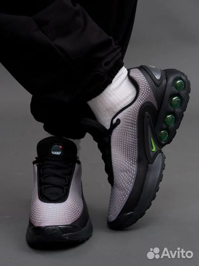 Кроссовки nike dn black and white cream