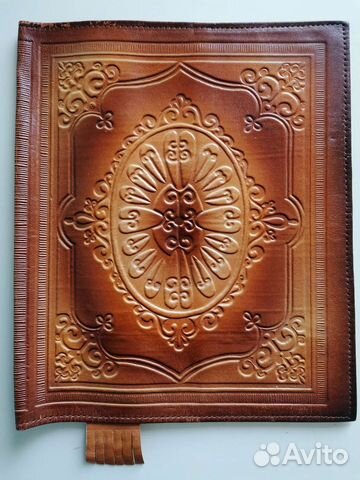 Кожаная обложка для книг