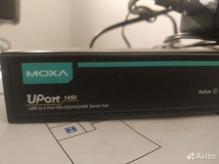 4-х портовый конвертер USB в RS-232/422/485