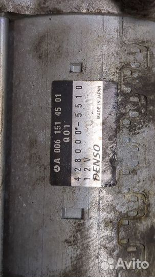 Стартер Mercedes C W204, 2009