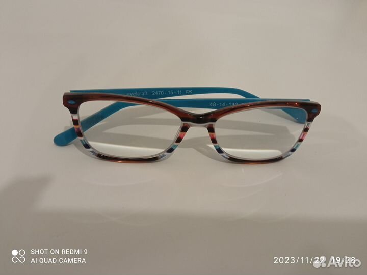 Очки оправа детская возрост от 7 до 9 лет