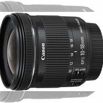 Canon EF-S 10-18mm IS STM новый в упаковке