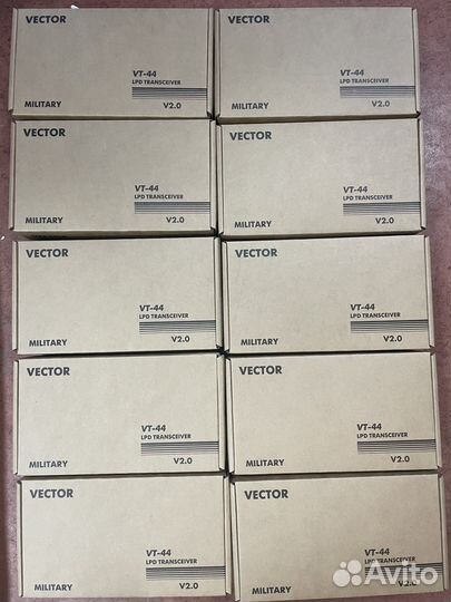 Новые рации Vector VT-44 Military #3