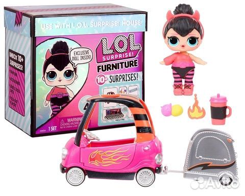 Кукла лол/LOL furniture/Лол фурнитура 4 серия