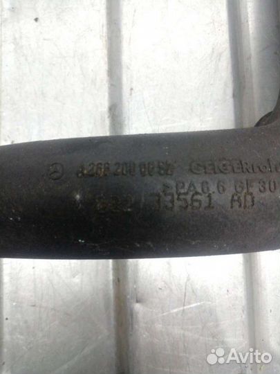 Трубка охлаждающей жидкости пластиковая Mercedes A