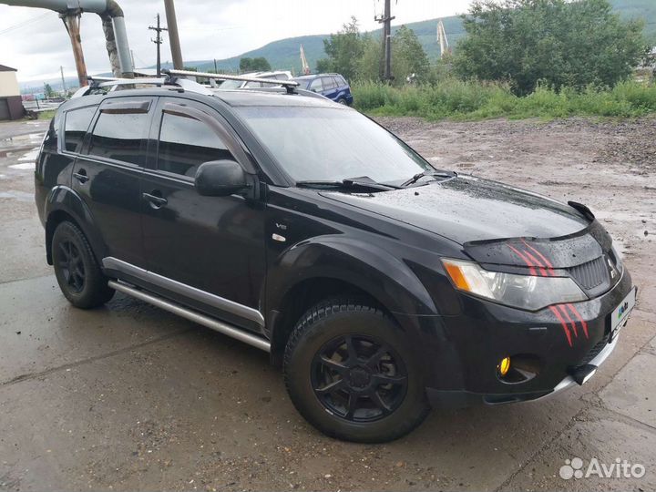 Mitsubishi Outlander 3.0 AT, 2008, 199 000 км