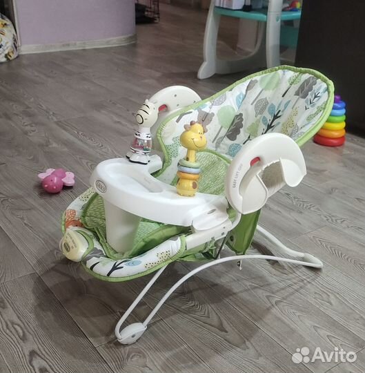 Электрокачели-шезлонг Graco Swing 2 в 1