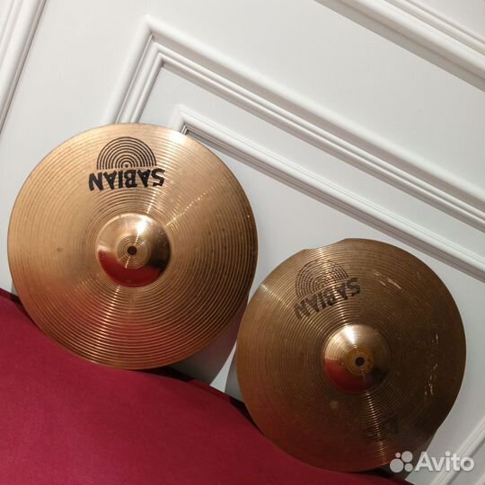 Тарелки хай-хет hi-hat 14 sabian b8 rock