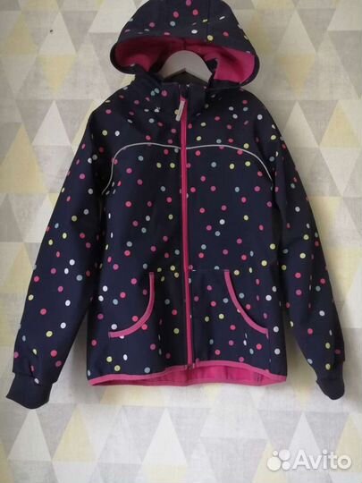 Куртка деми softshell HM 140-146р