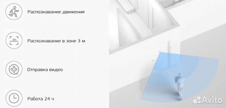 Видеозвонок Xiaomi Dlingsmart video Doorbell