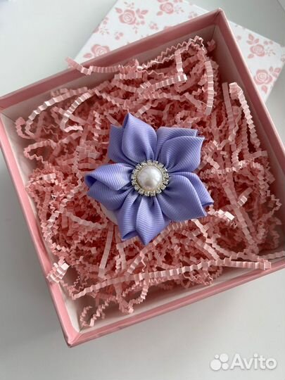 Резинки и заколки ручной работы