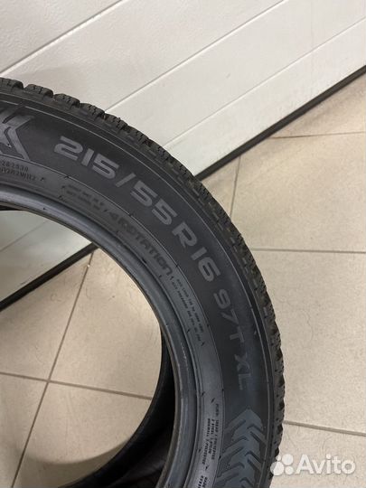 Шина зимняя nokian hakkapeliitta 8 215/55 r16