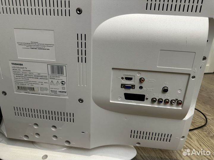Телевизор toshiba 32AV834RB белый