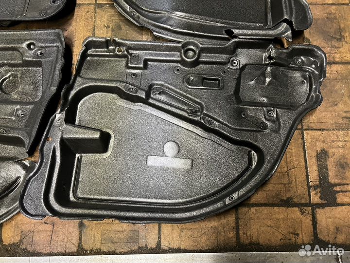 Шумоизоляция дверей Bmw e38