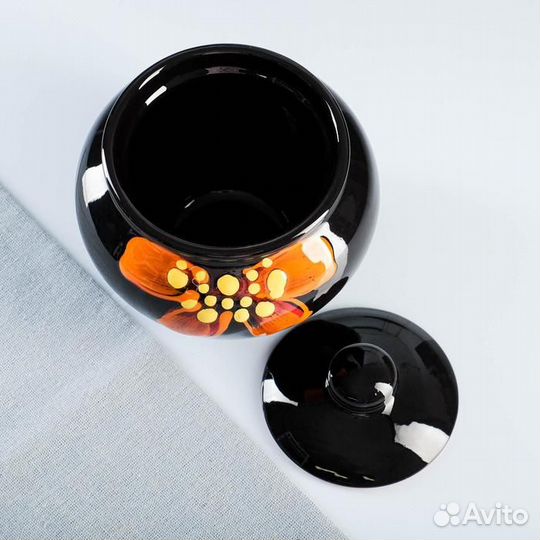 Набор горшков 'Подарочный с ухватом' 4х0,85л / 27х