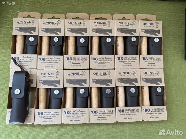 Складной нож opinel №8 с чехлом