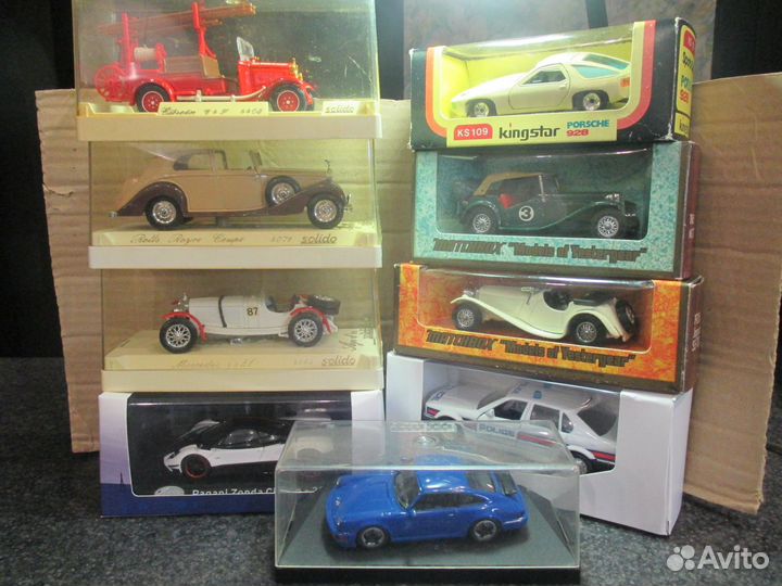 Модели 1/43 matchbox solido vitesse kingstar