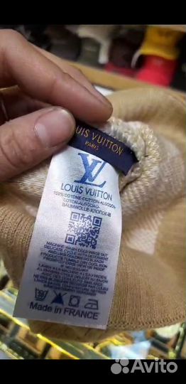 Мужская зимняя шапка Louis Vuitton