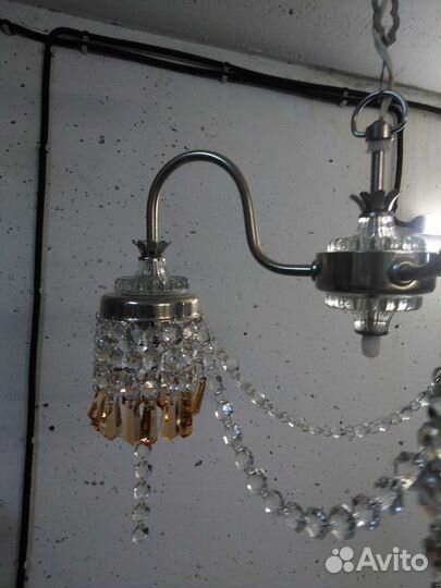 Люстра хрусталь СССР