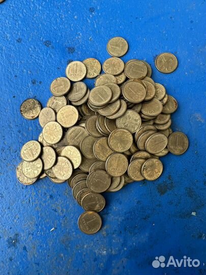 Монета 1 рубль СССР