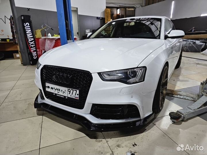 Бампер RS5 Audi A5 8T+ рестайлинг