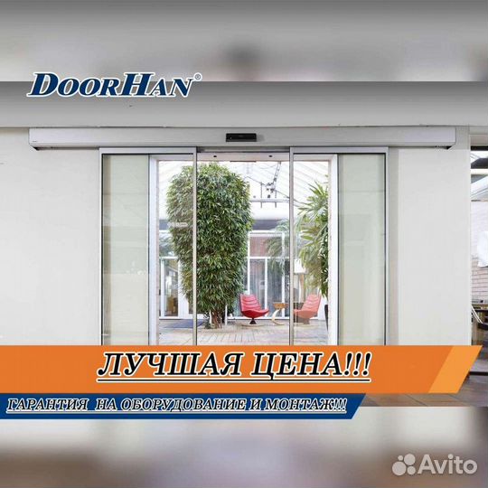 Автоматические раздвижные двери