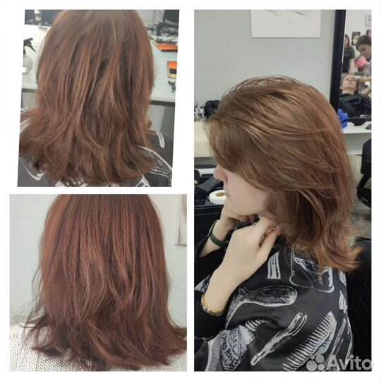 Стрижка, окрашивание