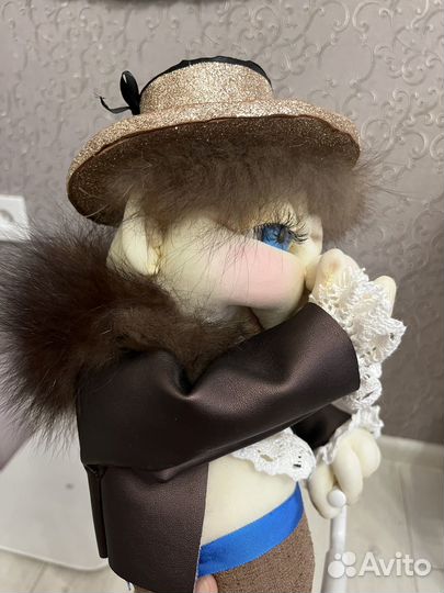 Кукла держатель туалетной бумаги