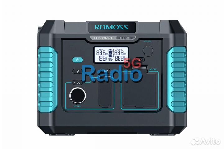 Портативная электростанция 500W Romoss RS500 400Wh