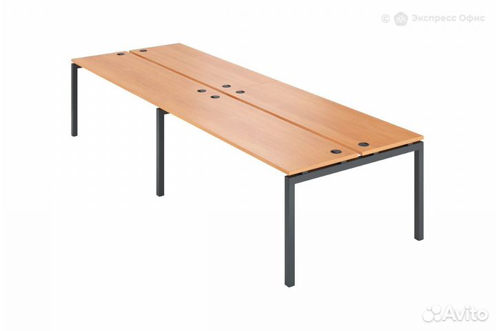 Стол-бенч двойной на 4 рабочих места Арго амб-005