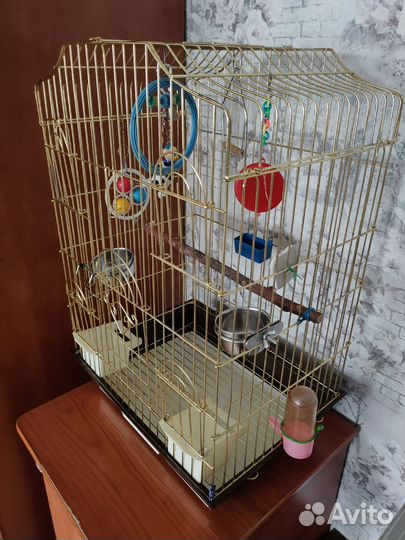 Клетки для птиц. Домик и переноска