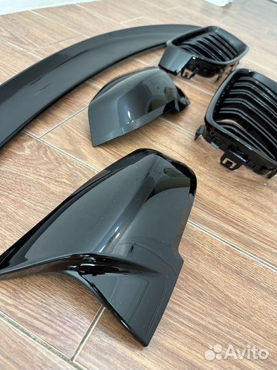 Спойлер, накладки на зеркала, решетки Bmw f30 M