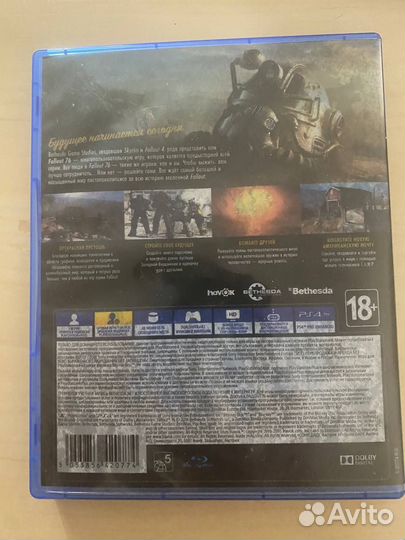 Fallout 76 ps4 диск