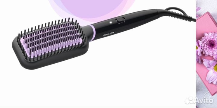 Расческа-выпрямитель Philips плойка фен