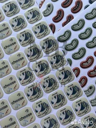 3D стикеры и стикерпаки на заказ